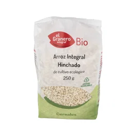 El Granero Arroz Hinchado Integral Familiar Bio 250Gr