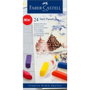 Faber-Castell Tizas Pastel Blandas Mini Barras Cuadradas Multicolor 24 Unidades
