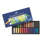 Faber-Castell Tizas Pastel Blandas Mini Barras Cuadradas Multicolor 24 Unidades