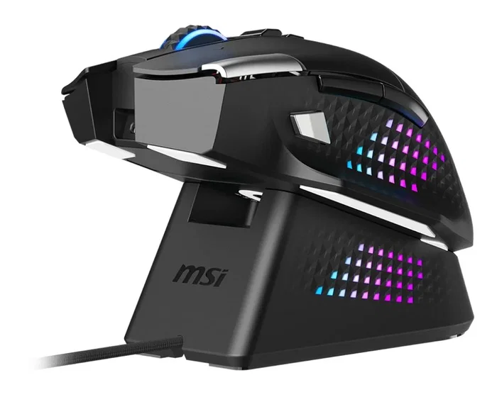 MSI Versa PRO Wireless + Mouse Dock PRO Negro