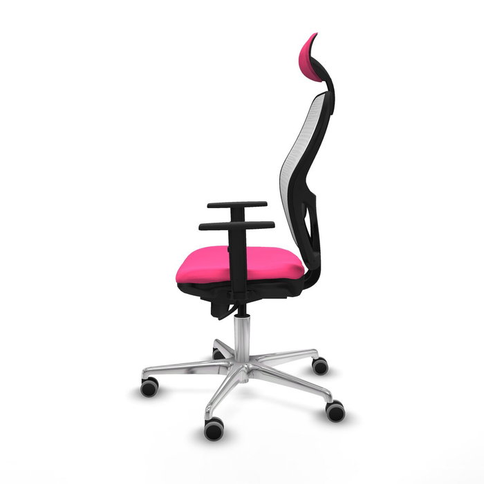 PIQUERAS Y CRESPO Silla de oficina Jorquera Rosa y Blanca PIQUERAS Y CRESPO Silla de oficina Jorquera Rosa y Blanca