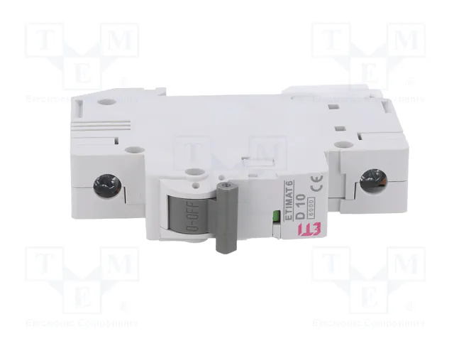 ETI POLAM Interruptor magnetotérmico ETIMAT 6 1P 10A 6kA