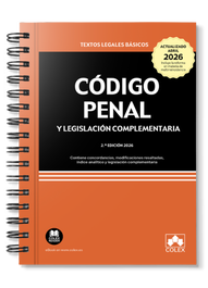 COLEX, Código penal y legislación complementaria (ENCUADERNACIÓN CON ESPIRAL)