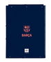 Carpeta de anillas F.C. Barcelona Azul marino A4 26 x 33.5 x 2.5 cm