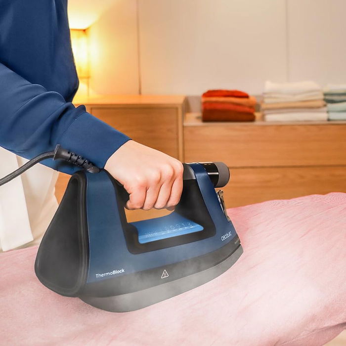 Cecotec Plancha de Vapor 3000 W IronHero 3000, regulador vapor y temperatura, apagado automático