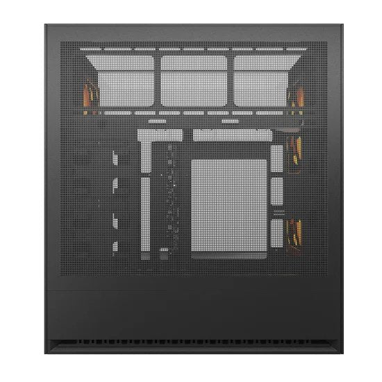 Cougar CGR-2WA3B-RGB Caja Gaming Midi Tower PC Negro para ATX, micro ATX, Mini-ITX con Ventana Lateral RGB, Gestión de Cables y 2 Ventiladores 160mm