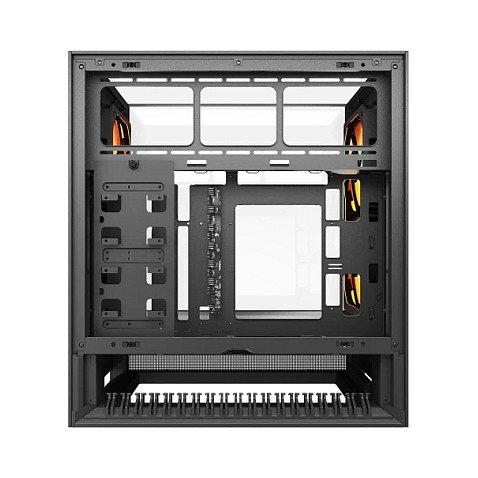 Cougar CGR-2WA3B-RGB Midi Tower PC Negro ARGB Ventana Lateral Gestión Cables ATX Micro ATX Mini-ITX