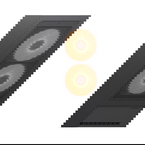 Cougar CGR-2WA3B-RGB Midi Tower PC Negro ARGB Ventana Lateral Gestión Cables ATX Micro ATX Mini-ITX