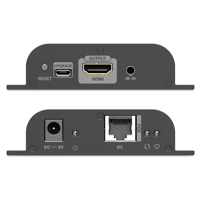 Digitus Receptor HDMI IP PoE 4K/60Hz Negro DS-55354