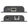 Digitus Receptor HDMI IP PoE 4K/60Hz Negro DS-55354