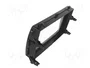 ACV Bastidor de montaje de radio 2 DIN para Toyota Auris, negro brillante