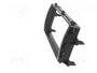 ACV Bastidor de montaje de radio 2 DIN para Toyota Auris, negro brillante