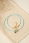 Heliophilia Silver Collar ELKGC68313 con Cuerpo de Metal Lacado, Resistente al Deslustre