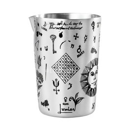 Lumian Alchemy Vaso Mezclador de Acero Inoxidable 115 mm Alto - 50 cl Capacidad - Diámetro 60 mm