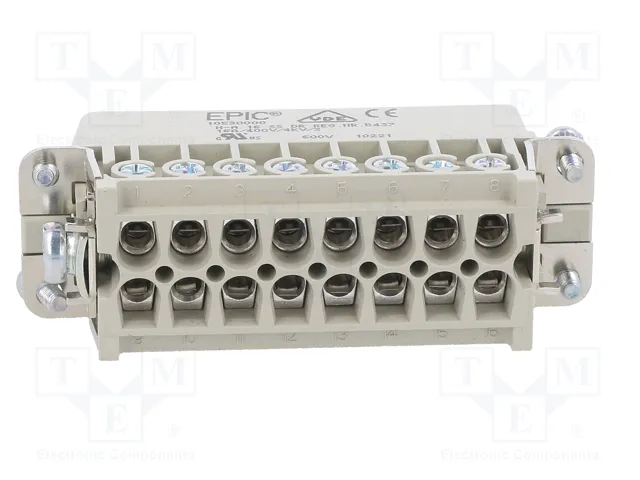 LAPP EPIC H-A Plantilla de Contacto Macho HDC 16 PIN