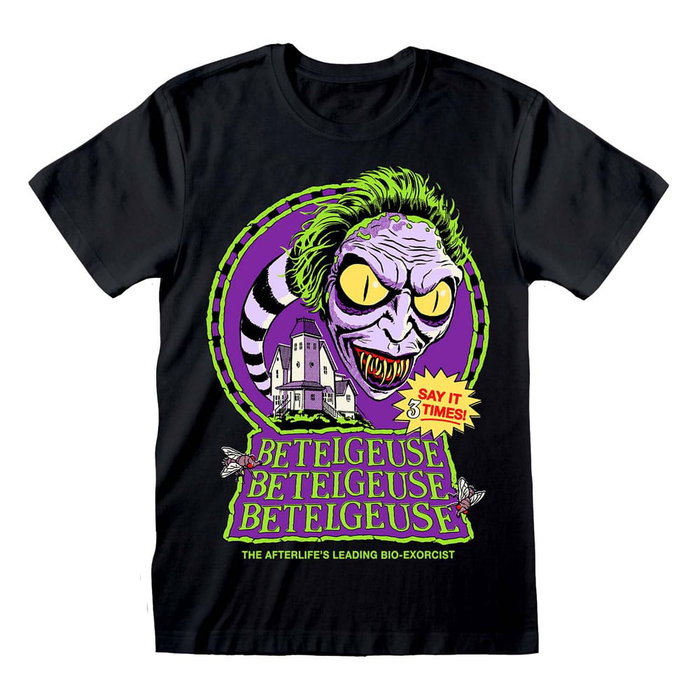 Beetlejuice Camiseta Say it three Times talla M Beetlejuice Camiseta Say it three Times talla M