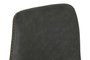 DKD Home Decor Taburete Gris Oscuro Negro Metal PU 50 x 93 x 41 cm (2 Unidades)