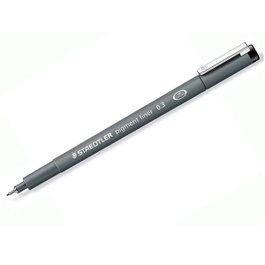 Staedtler Pigment Liner 308 Rotulador Calibrado 0,5mm Negro