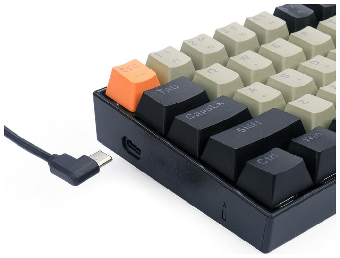 Redragon LAKSHMI K606 Teclado Mecánico Gamer Cableado USB 61 Teclas Layout Inglés (USA) Redragon LAKSHMI K606 Teclado Mecánico Gamer Cableado USB 61 Teclas Layout Inglés (USA)