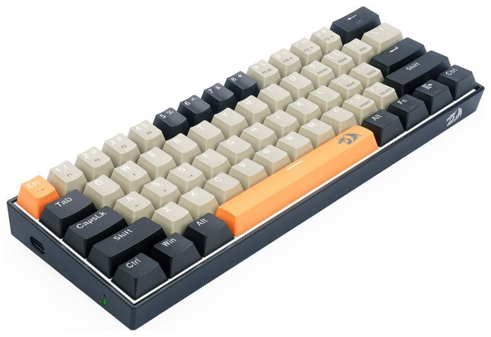 Redragon LAKSHMI K606 Teclado Mecánico Gamer Cableado USB 61 Teclas Layout Inglés (USA) Redragon LAKSHMI K606 Teclado Mecánico Gamer Cableado USB 61 Teclas Layout Inglés (USA)