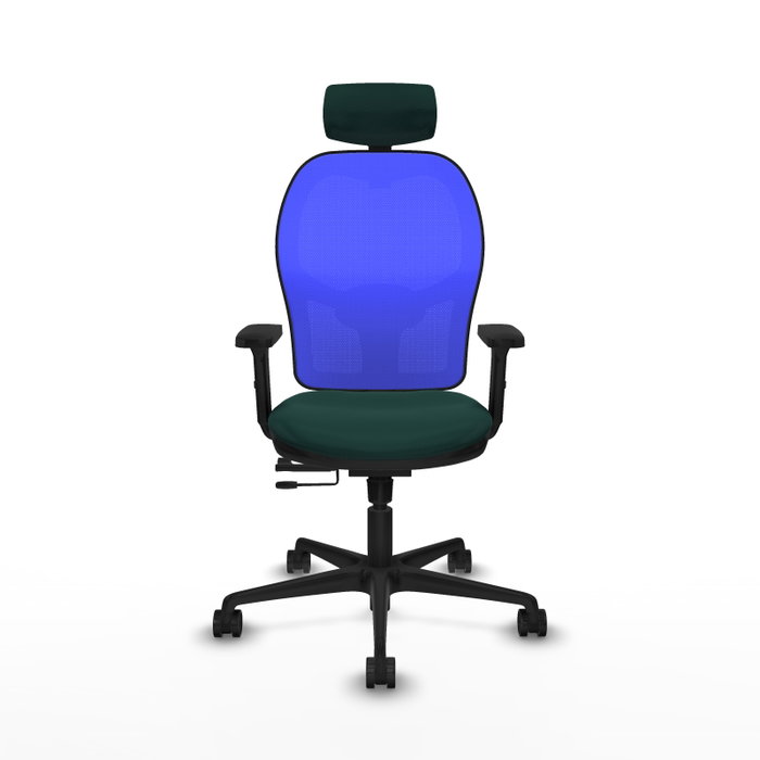 PIQUERAS Y CRESPO Silla de oficina Jorquera Verde botella/Azul PIQUERAS Y CRESPO Silla de oficina Jorquera Verde botella/Azul