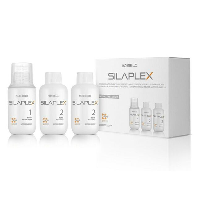 Montibello Kit Silaplex 1 Bond R. + 2 Bond Restorer Tratamiento Capilar Reparador
