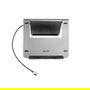 Acer Soporte y Dock 5 en 1 USB-C a HDMI para Portátil Hasta 15.6 Pulgadas, Plata - Modelo HP.DSCAB.012