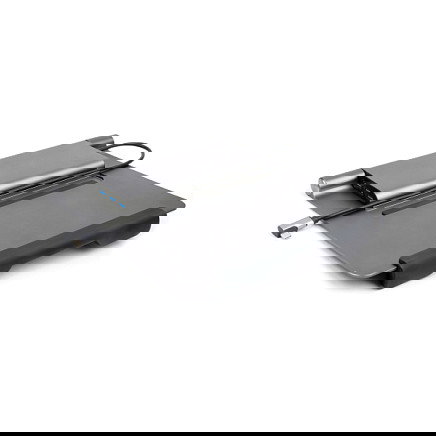 Acer Soporte y Dock 5 en 1 USB-C a HDMI para Portátil Hasta 15.6 Pulgadas, Plata - Modelo HP.DSCAB.012