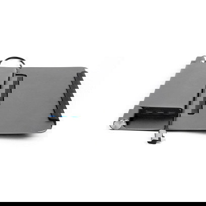 Acer Soporte y Dock 5 en 1 USB-C a HDMI para Portátil Hasta 15.6 Pulgadas, Plata - Modelo HP.DSCAB.012