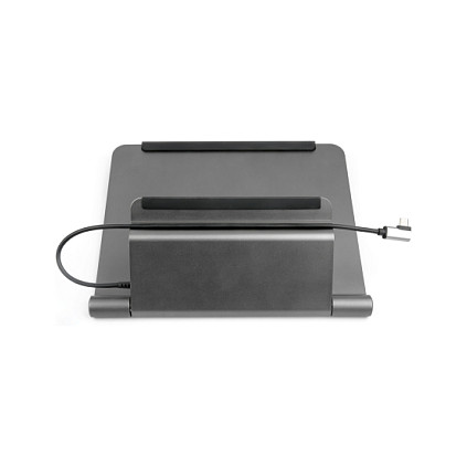 Acer Soporte para portátil con estación de acoplamiento 5 en 1, Plata