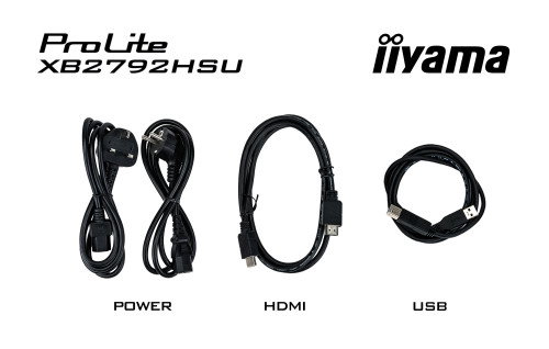 Iiyama Monitor Prolite XB2792HSU-B1 27" 1080 x 1920 Pixeles Quad HD LED 3 ms Negro