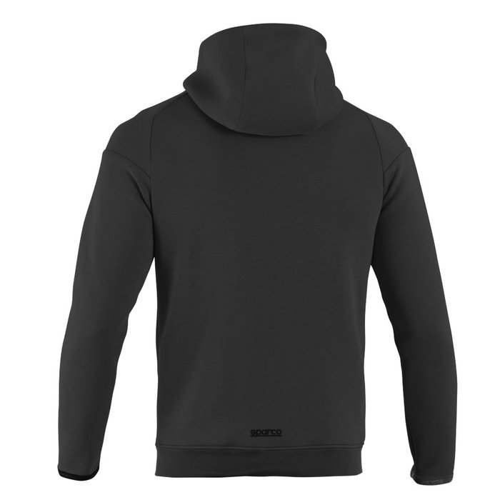 Sparco Sudadera con Capucha y Cremallera BK Talla XS
