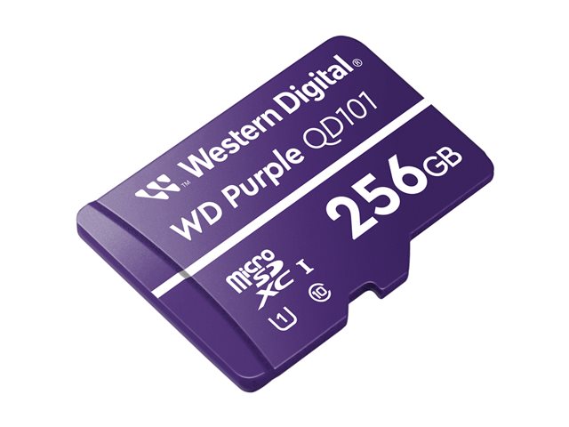 Western Digital WD Purple SC QD101 256GB MicroSDXC Clase 10 UHS-I U1 Western Digital WD Purple SC QD101 256GB MicroSDXC Clase 10 UHS-I U1
