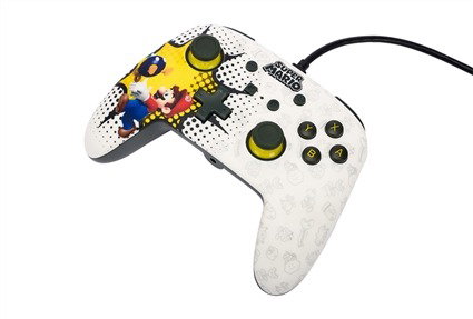 Power A Mando con Cable Enhanced Bob-omb Blast NSGP0085-01 para Nintendo Switch y Switch OLED