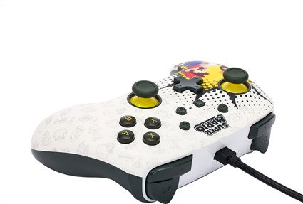 Power A Mando con Cable Enhanced Bob-omb Blast NSGP0085-01 para Nintendo Switch y Switch OLED