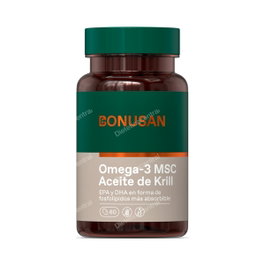 BONUSAN OMEGA 3 MSC Aceite de Krill 60 perlas