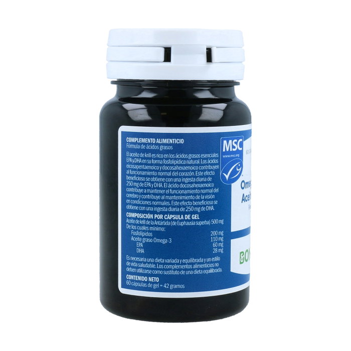 Bonusan Omega-3 MSC Aceite de Krill 60 perlas Bonusan Omega-3 MSC Aceite de Krill 60 perlas