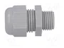 HELU Sello aislante M16 1,5 IP68 gris claro