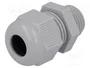 HELU Sello aislante M16 1,5 IP68 gris claro