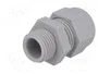 HELU Sello aislante M16 1,5 IP68 gris claro