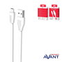 AVANT CONNECT Cable Micro USB a USB AM 1.2 metros 2.0V Negro