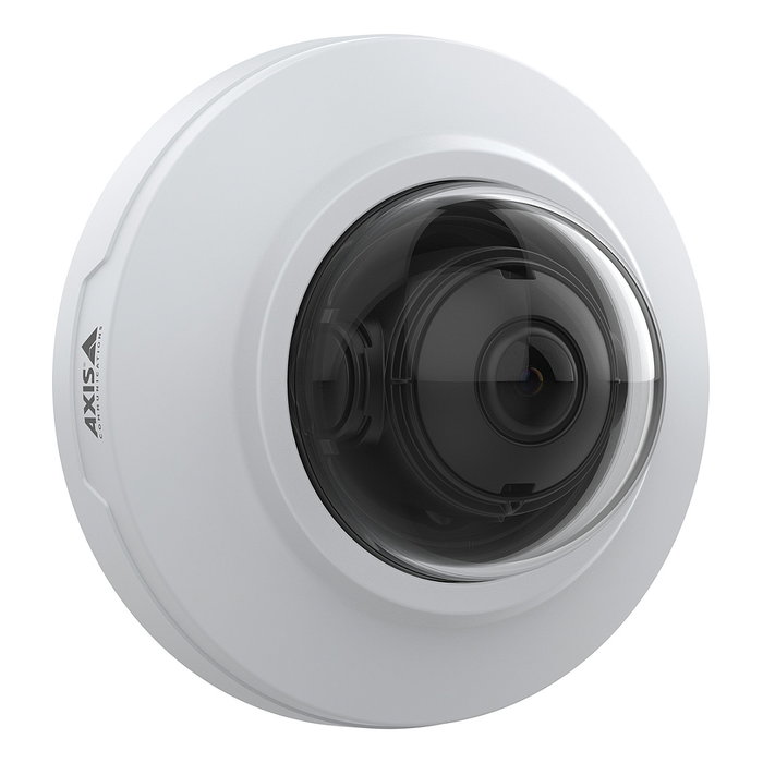 Axis Cámara de Seguridad IP M3086-V 4MP, Lente 2.4mm, Visión de 130°, Visión Nocturna, Detector de Movimiento, Interior, Montaje Techo/Pared, PoE, Blanca