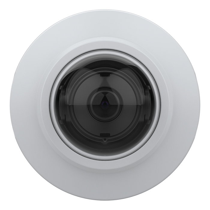 Axis Cámara de Seguridad IP M3086-V 4MP, Lente 2.4mm, Visión de 130°, Visión Nocturna, Detector de Movimiento, Interior, Montaje Techo/Pared, PoE, Blanca