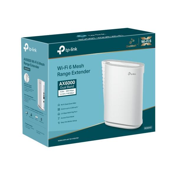 TP-Link RE900XD Extensor de Red Blanco TP-Link RE900XD Extensor de Red Blanco