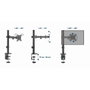 Gembird MA-D1-03 Soporte para Monitor de Escritorio Negro