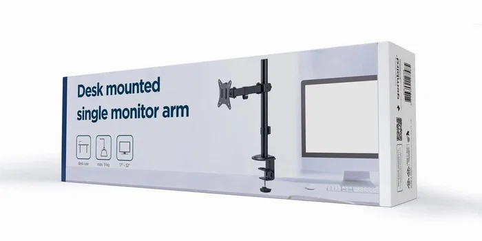 Gembird MA-D1-03 Soporte para Monitor de Escritorio 17-32 pulgadas Negro