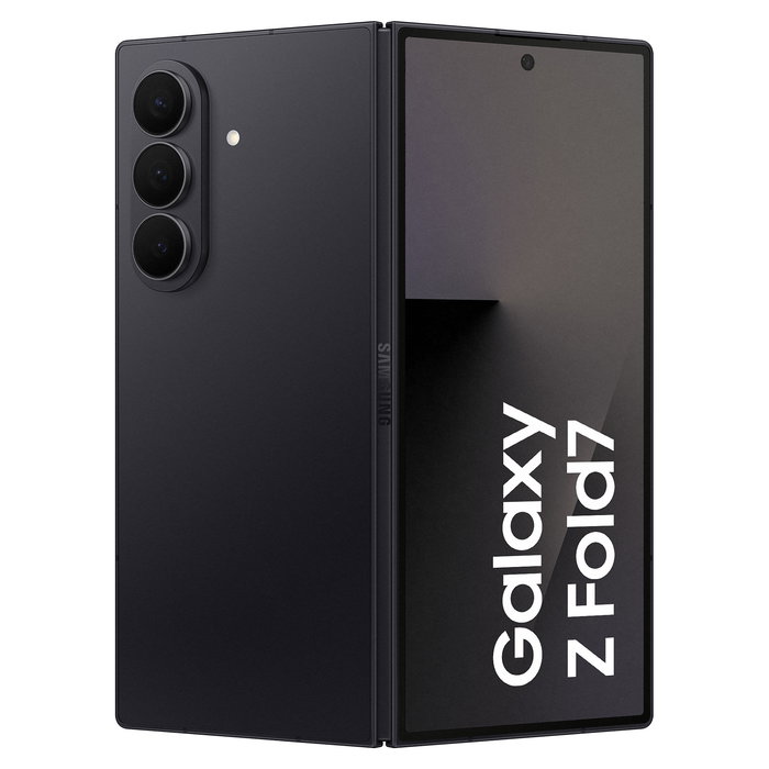 Samsung Galaxy Z Fold7 5G 512 GB Negro Jetblack, 8" Dynamic AMOLED 2X, Snapdragon 8 Gen 3, 12 GB RAM, 200 MP Cámara, Android 16.0, Resistente IP48, SM-F966BZKCEUB