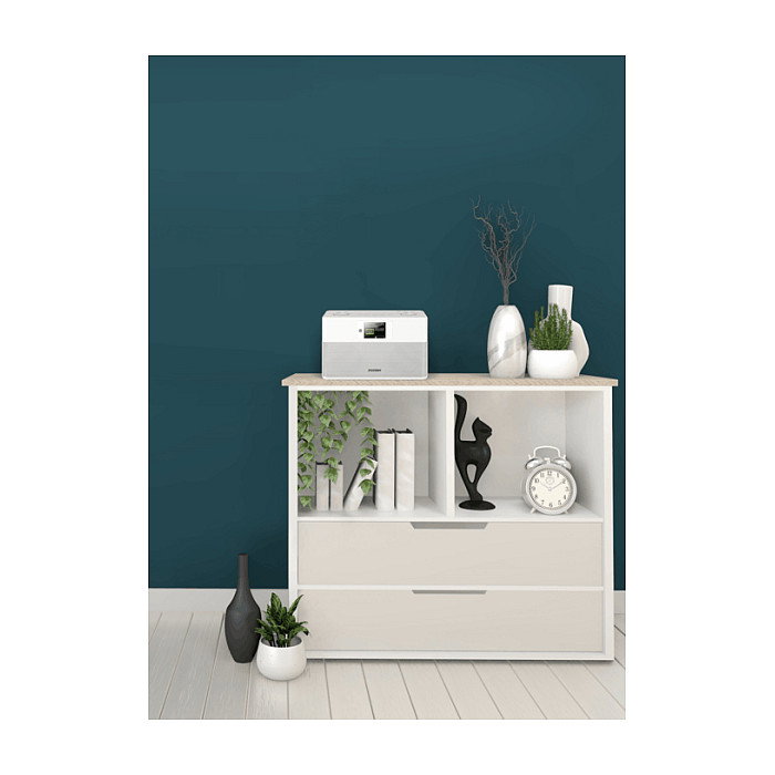 Kenwood CR-ST80DAB-W Radio Personal Digital con DAB+ y Bluetooth, Color Blanco