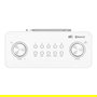 Kenwood CR-ST80DAB-W Radio Personal Digital con DAB+ y Bluetooth, Color Blanco