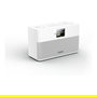 Kenwood CR-ST80DAB-W Radio Personal Digital con DAB+ y Bluetooth, Color Blanco
